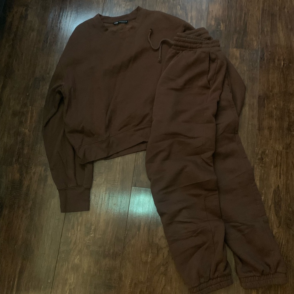Zara brown matching set